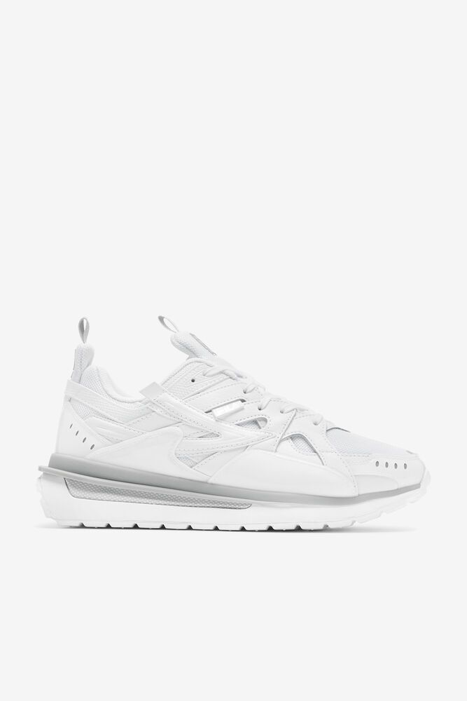 Fila Sneakers Mens White - Sandenal Patched - Philippines 0642918-UK